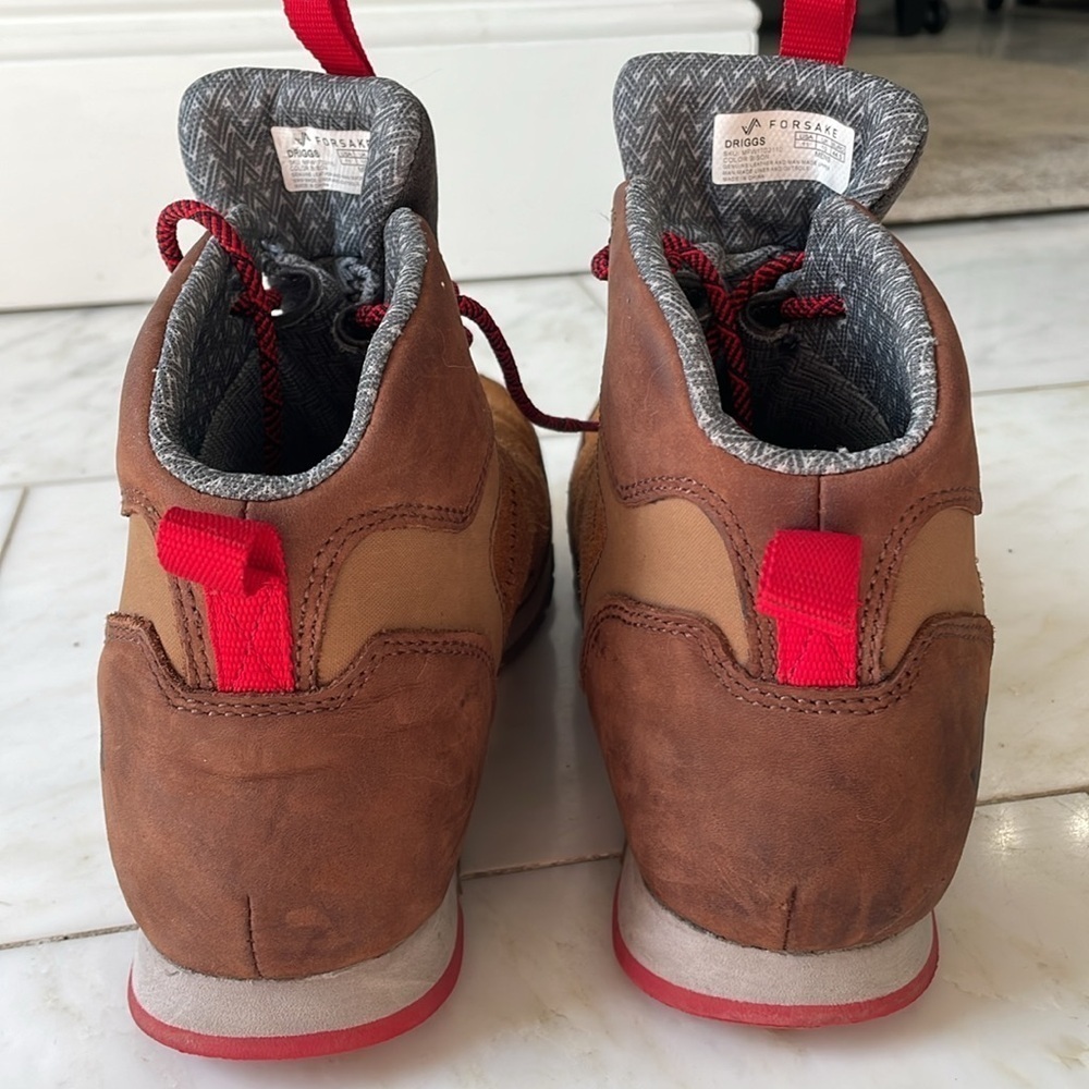 Forsake Men's Brown and Red Athletic Shoes - Picture 7 of 11